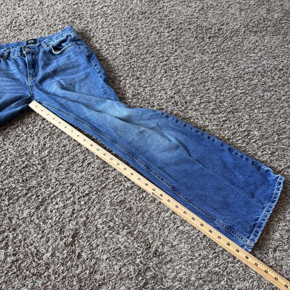 BDG Urban Outfitters Loose Bootcut Jeans Women 26 (30x30) Blue Denim Y2K Baggy - Picture 10 of 10